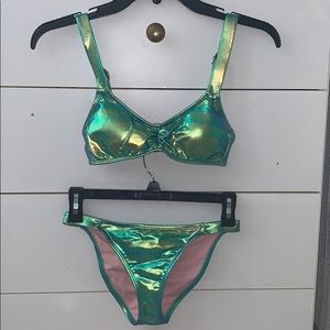 Metallic bikini